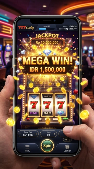 Pengguna menikmati berbagai aplikasi berkualitas di 777lucky.